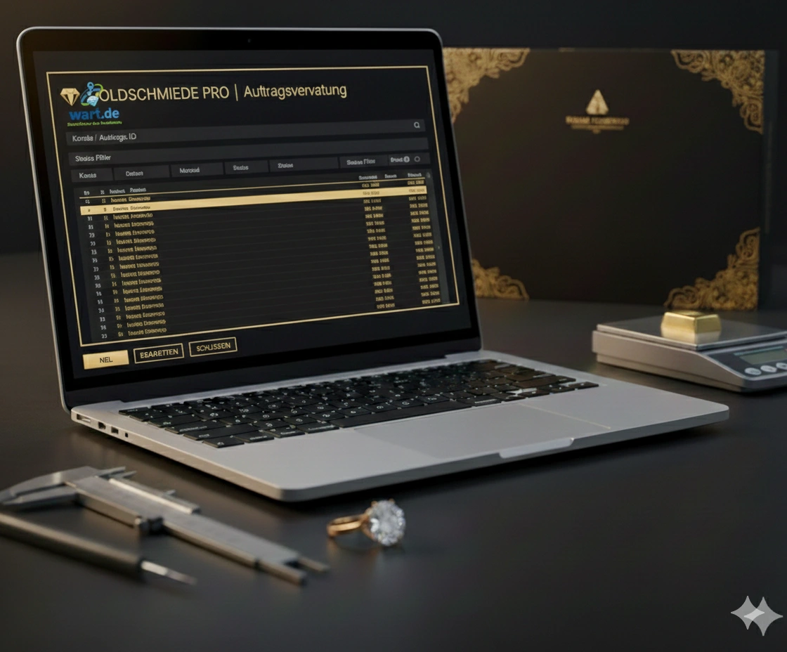 Bilddarstellung der Auftragsverwaltung